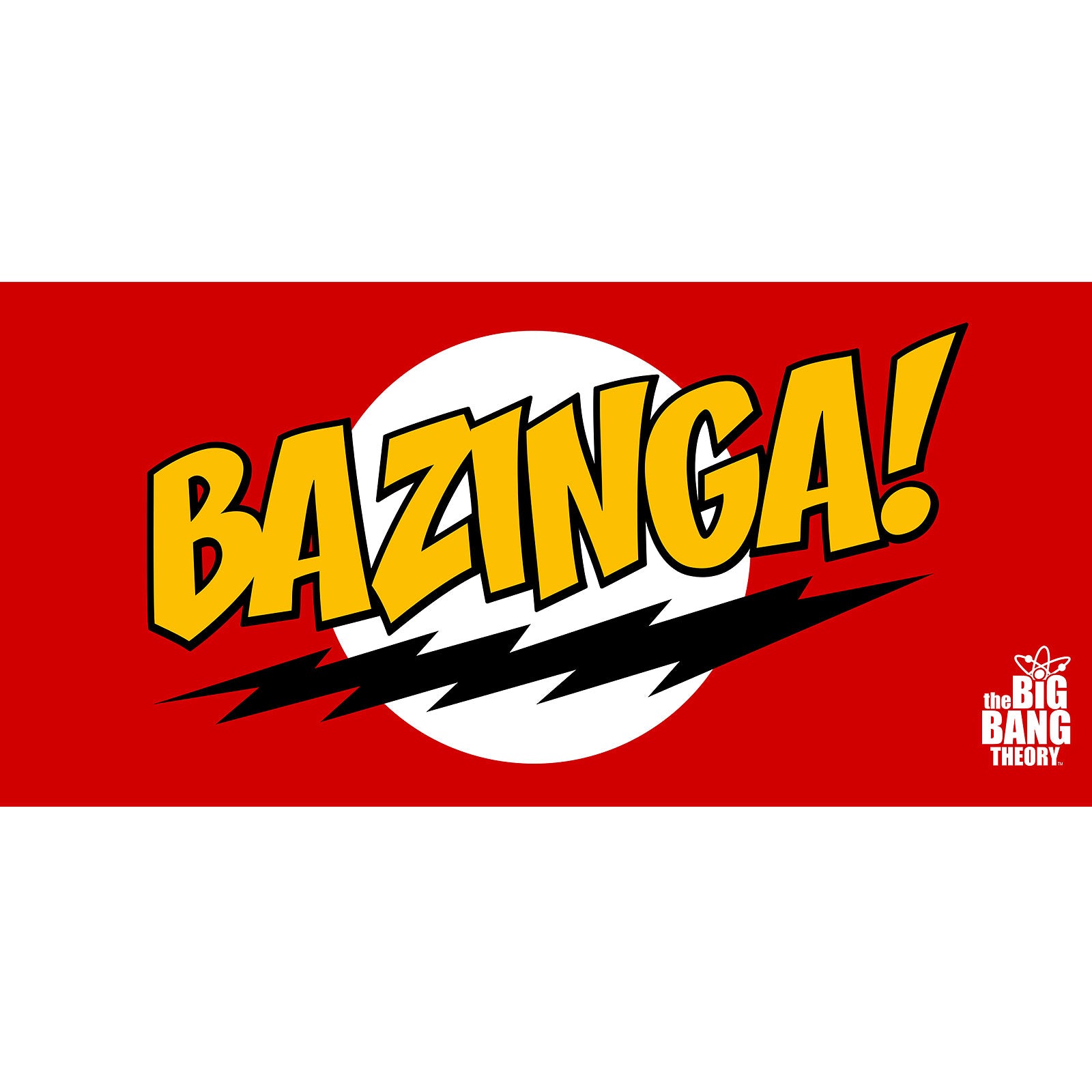 Image produit Big Bang Theory- Bazinga Full Size Tasse rouge