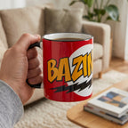 Image produit Big Bang Theory- Bazinga Full Size Tasse rouge