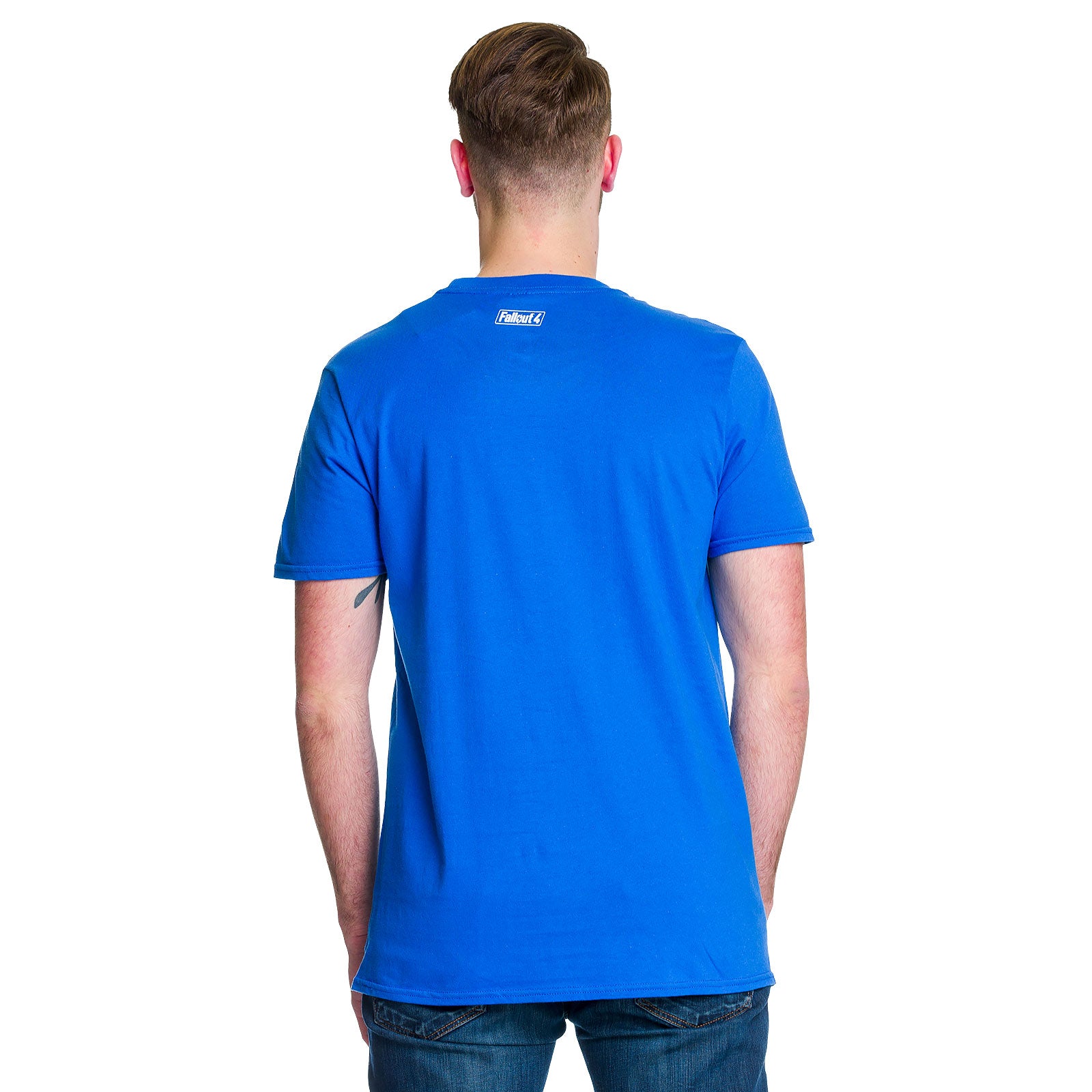 Image produit Fallout 4 - T-shirt Vault Boy bleu