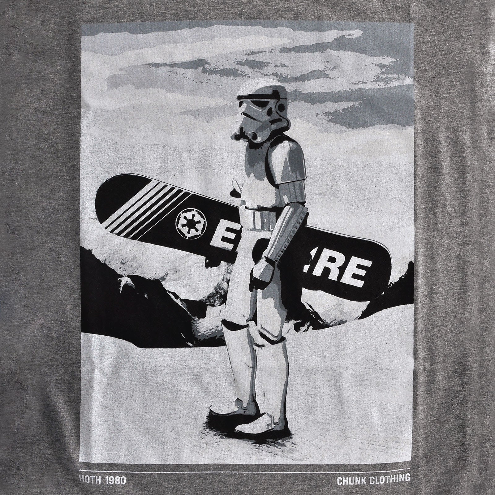 Image produit Star Wars - T-shirt Snow Trooper gris