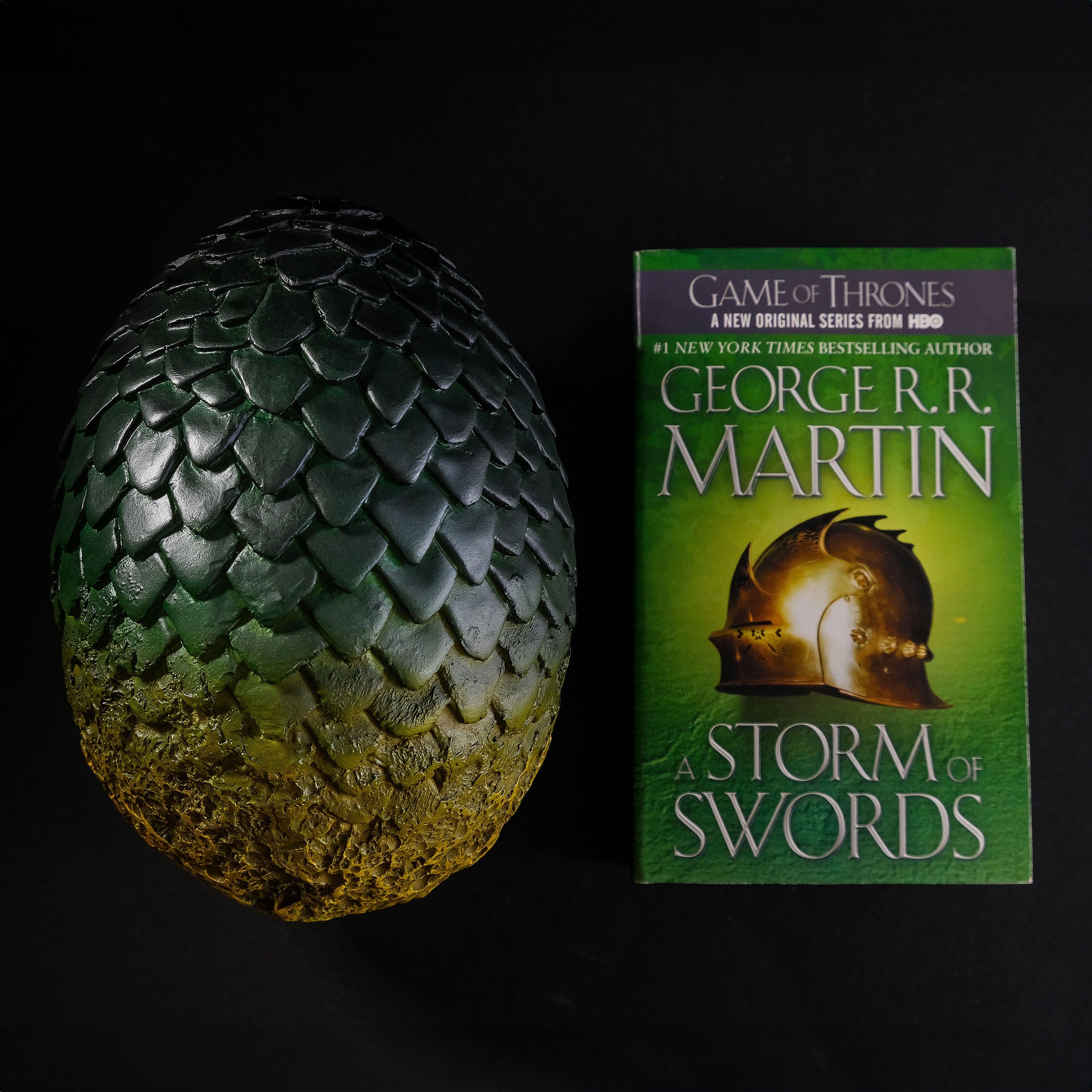 Image produit Game of Thrones - Œuf de dragon Rhaegal vert
