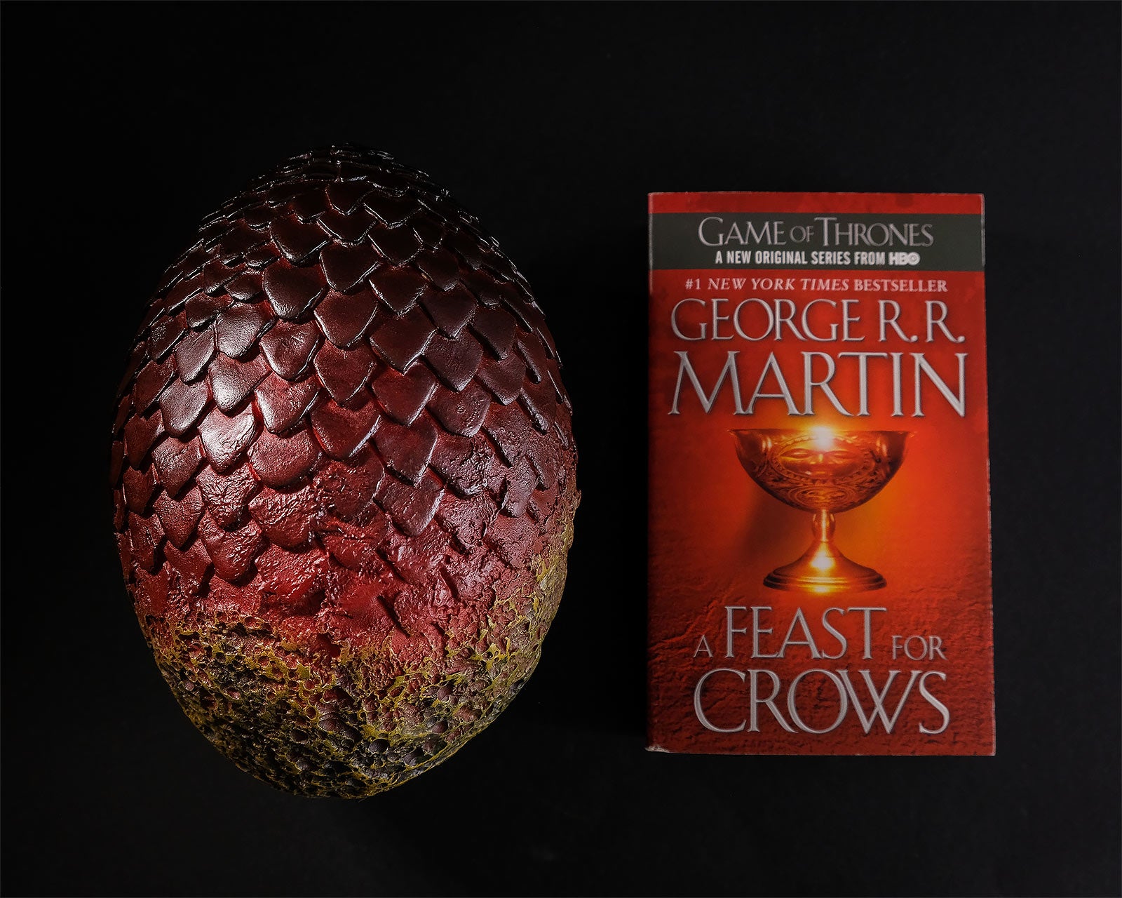 Image produit Game of Thrones - Œuf de dragon Drogon rouge