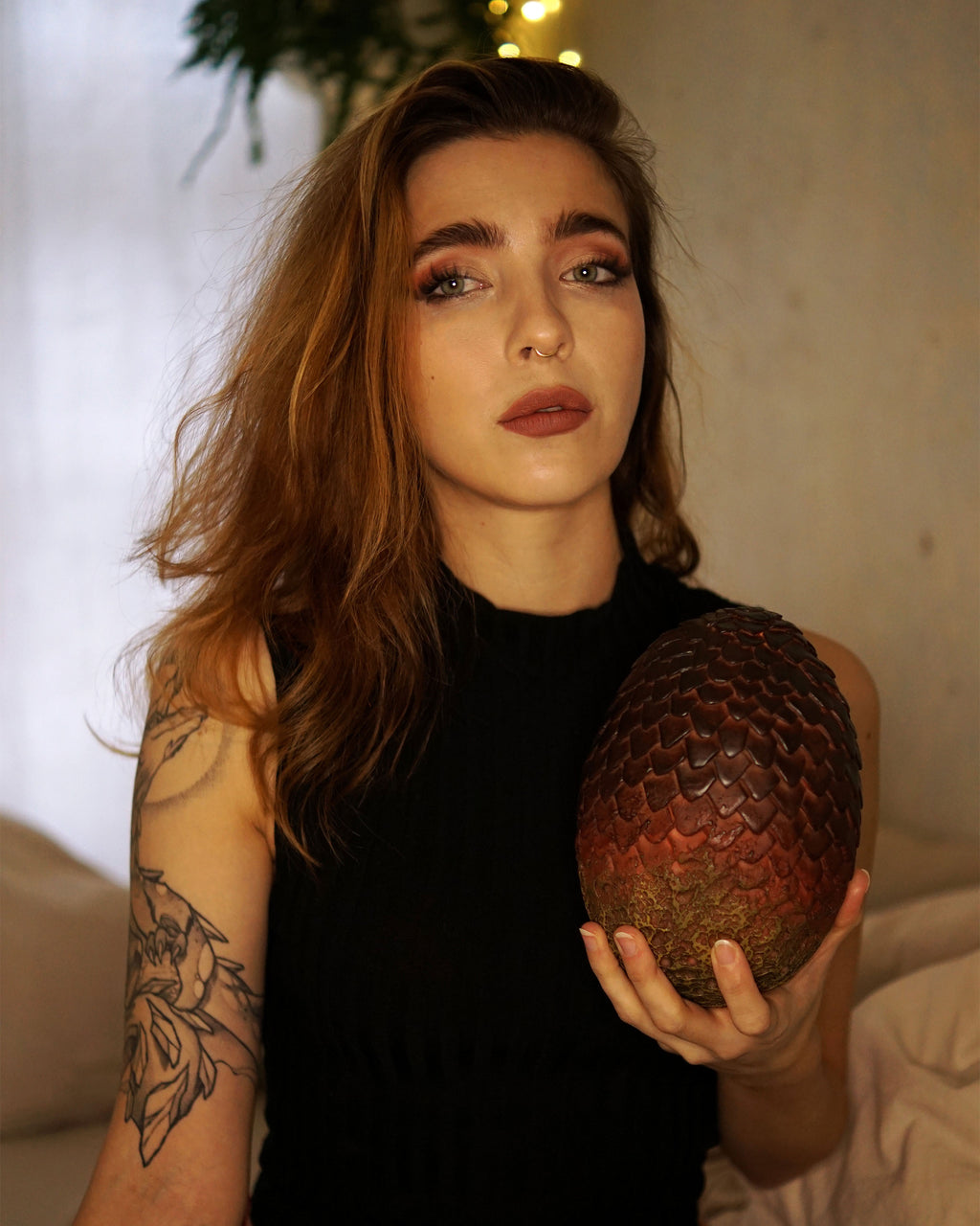 Image produit Game of Thrones - Œuf de dragon Drogon rouge