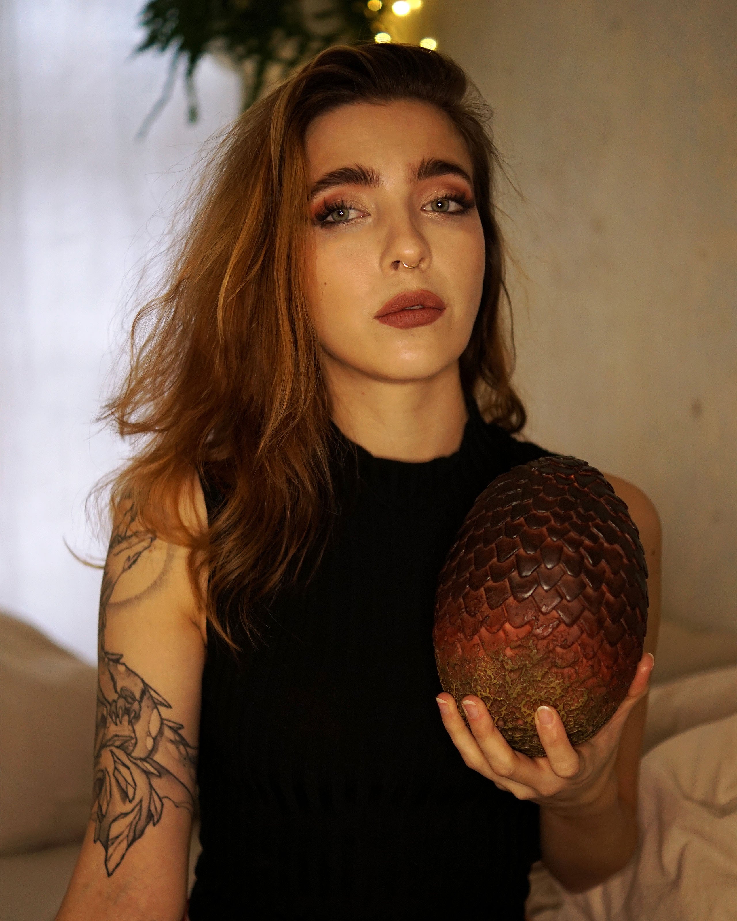 Image produit Game of Thrones - Œuf de dragon Drogon rouge