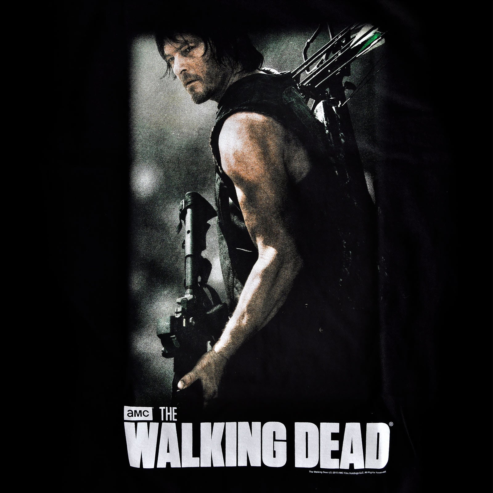 Image produit Walking Dead - T-shirt noir Daryl Hunter