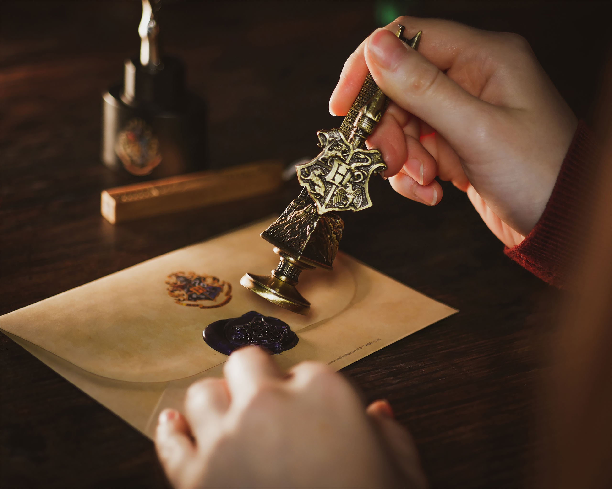 Image produit Harry Potter - Sceau de Poudlard avec cire
