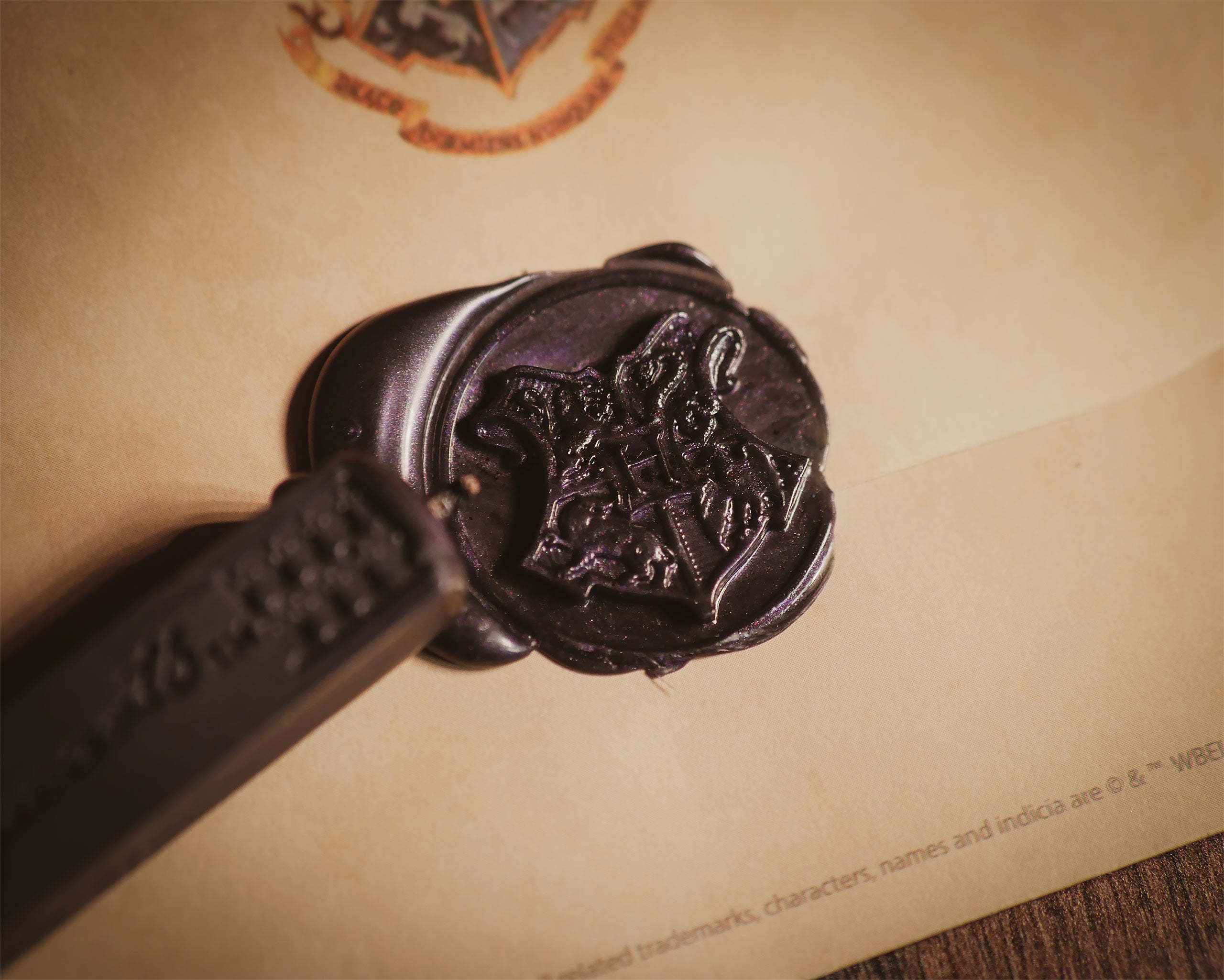 Image produit Harry Potter - Sceau de Poudlard avec cire
