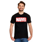 Image produit Marvel - T-shirt Logo Noir