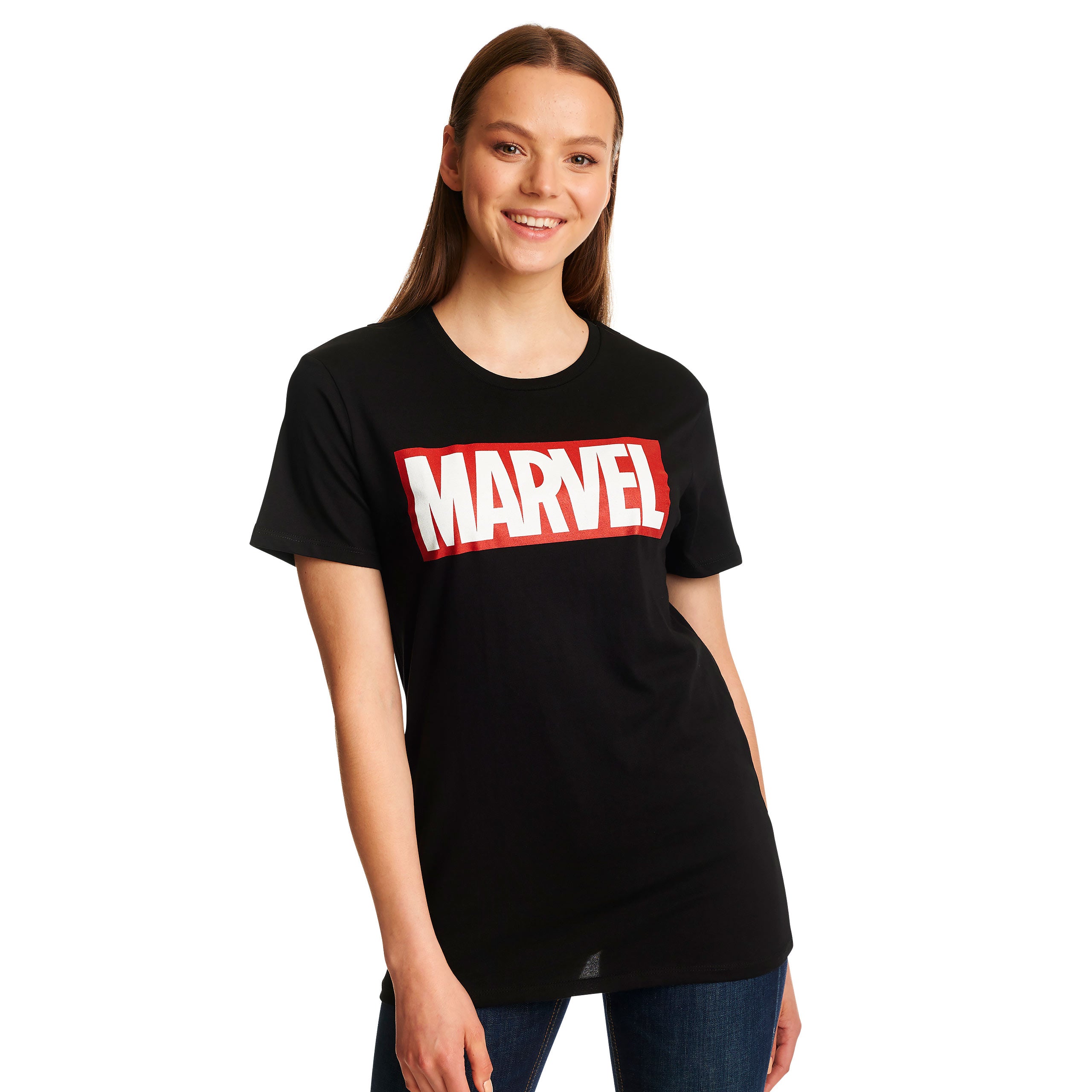 Image produit Marvel - T-shirt Logo Noir