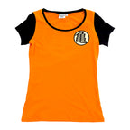 Image produit Dragon Ball - T-shirt fille symbole Kame orange