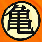 Image produit Dragon Ball - T-shirt fille symbole Kame orange