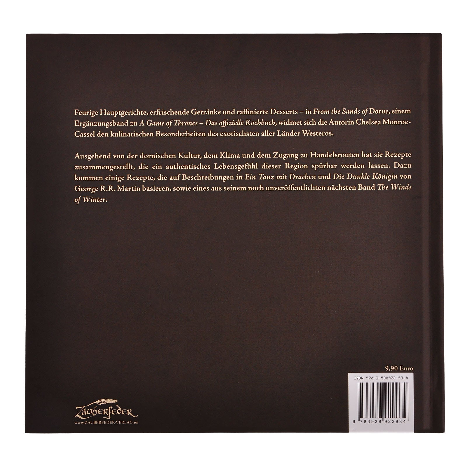 Product image Game of Thrones - From the Sands of Dorne Cookbook Supplement