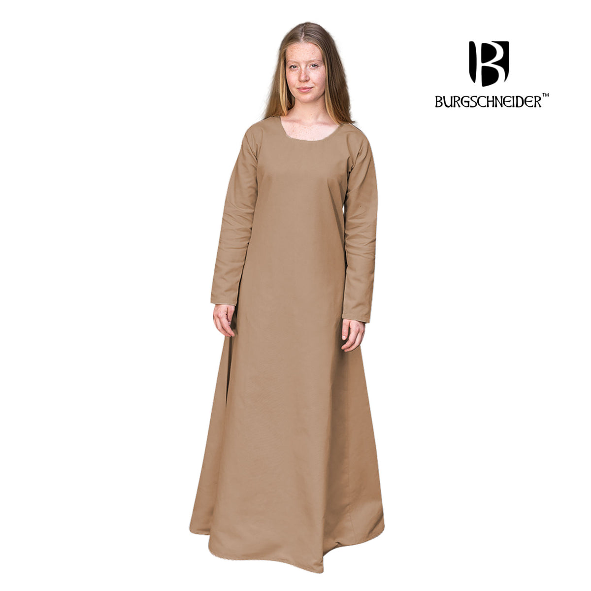 Image produit Sous-robe médiévale Freya beige