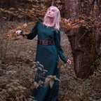 Image produit Sous-robe médiévale Freya verte