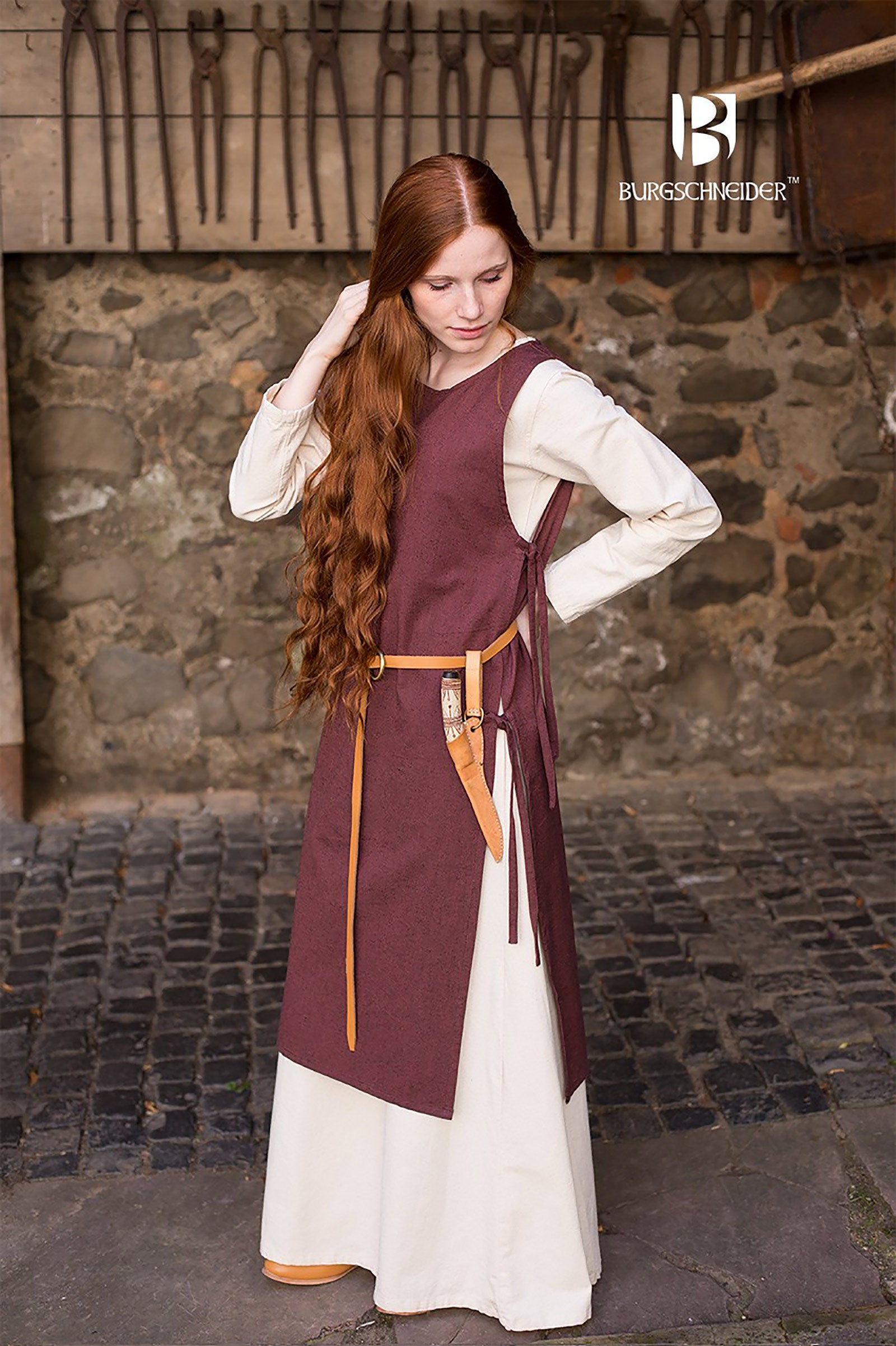 Product image Medieval Overdress Haithabu brown