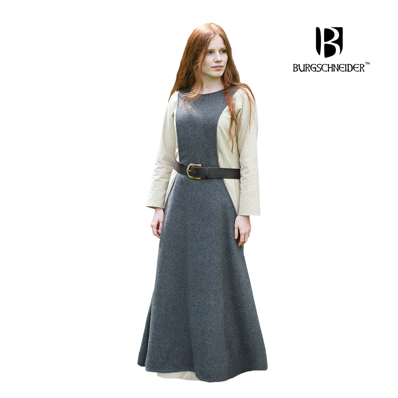 Image produit Surcot Médiéval Albrun Gris