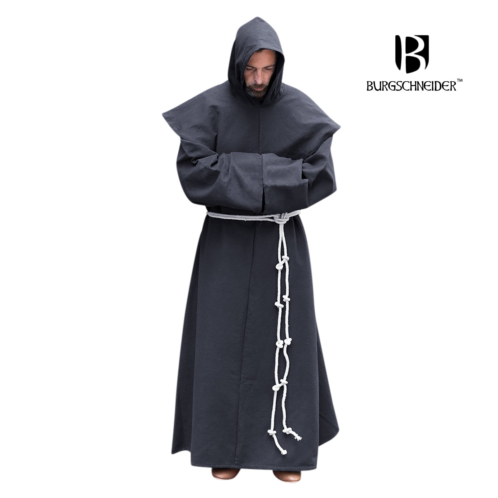 Image produit Robe de moine Benedictus noir