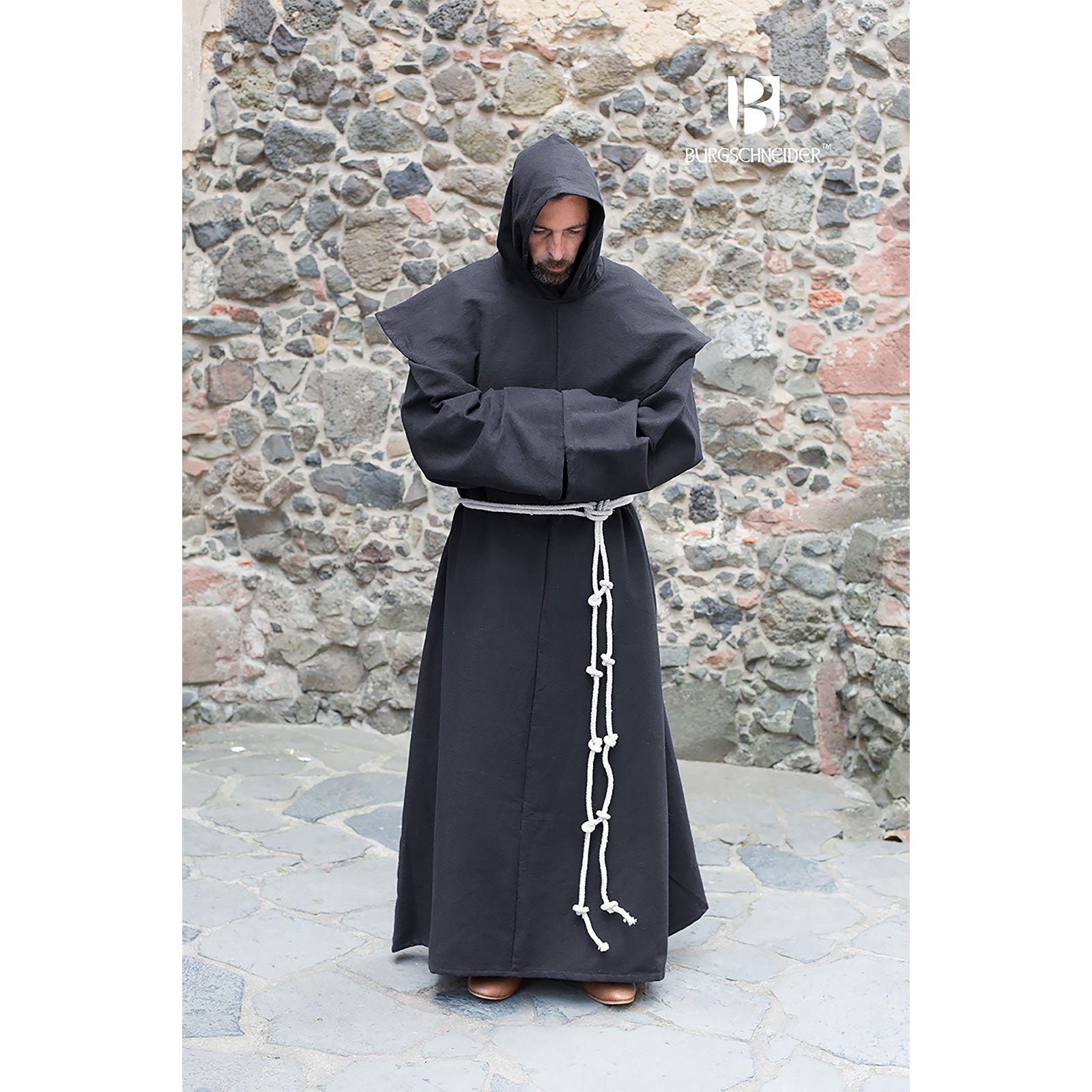Image produit Robe de moine Benedictus noir