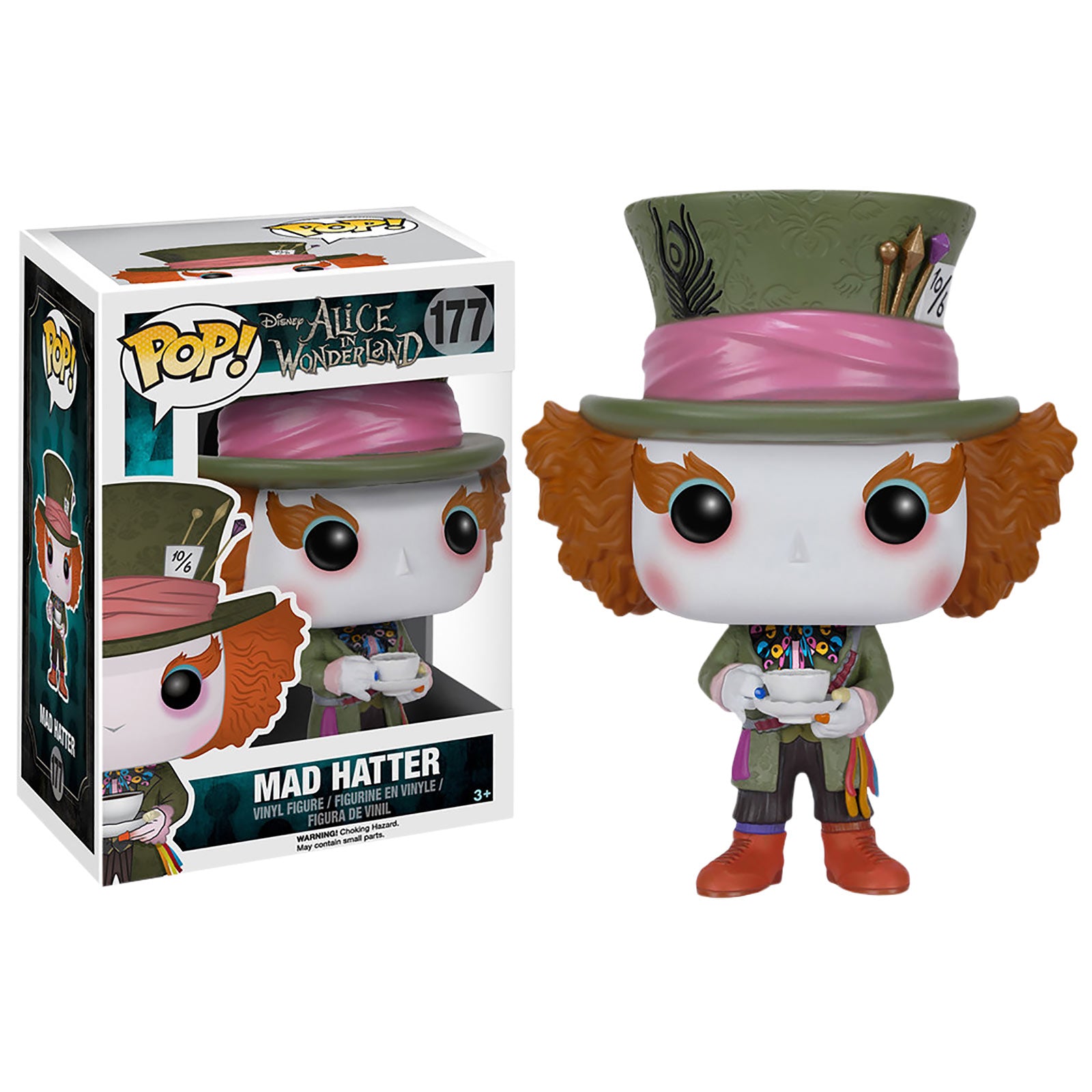 Image produit Alice au Pays des Merveilles - Mini Figurine du Chapelier Fou