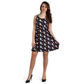 Image produit Bambi - Robe mini Flower Power Thumper noire