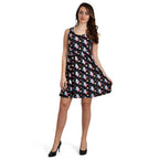 Image produit Bambi - Robe mini Flower Power Thumper noire