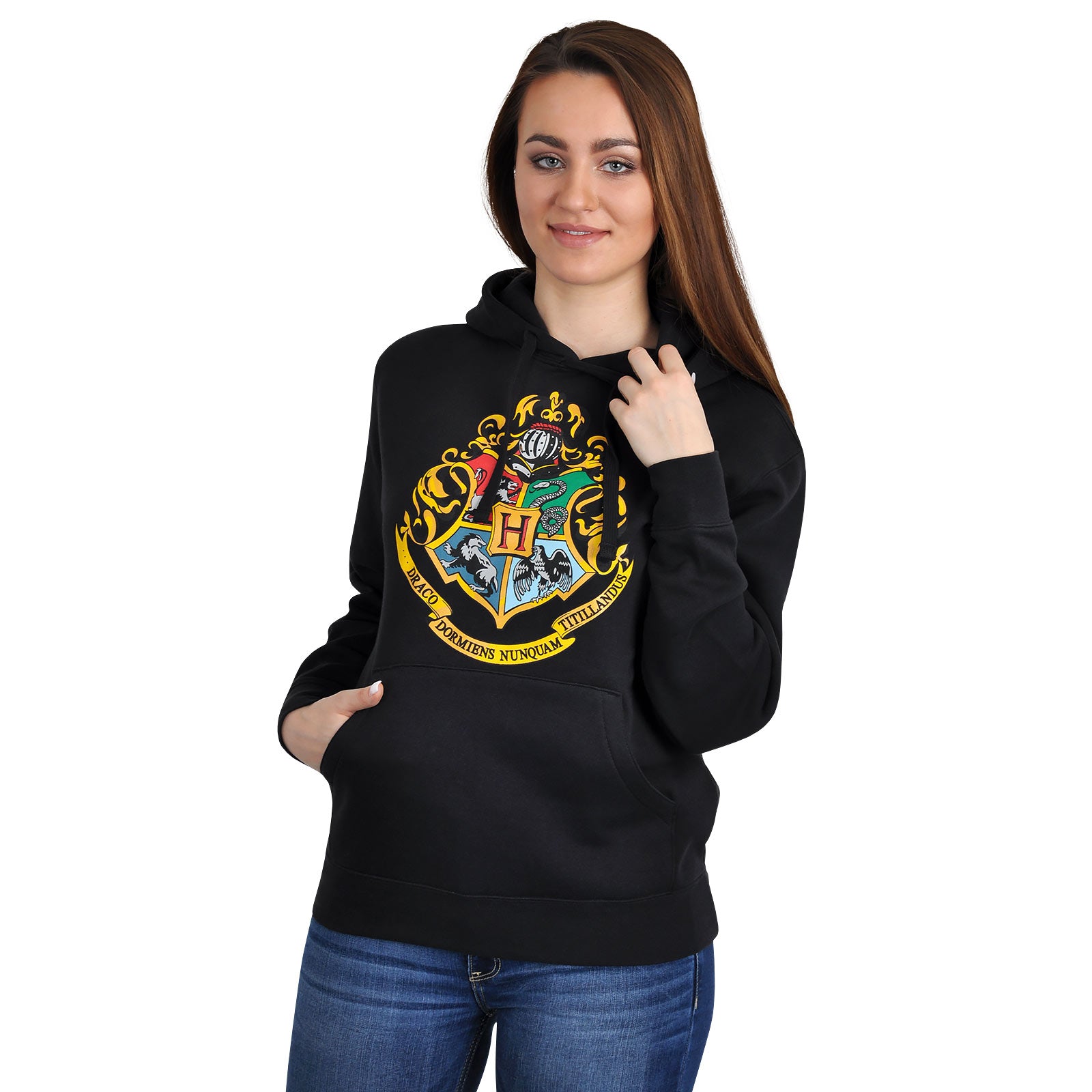Image produit Harry Potter - Hoodie Hogwarts noir