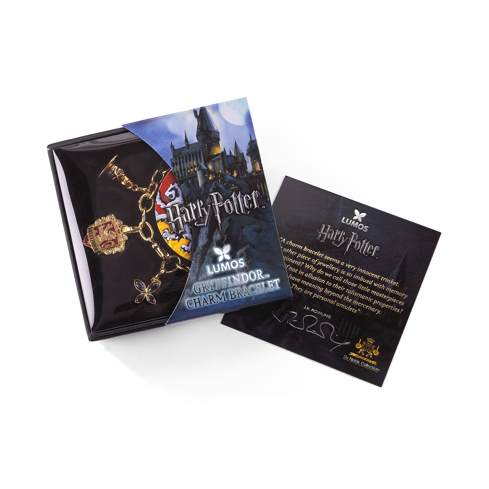 Image produit Harry Potter - Bracelet à breloques Lumos Gryffondor