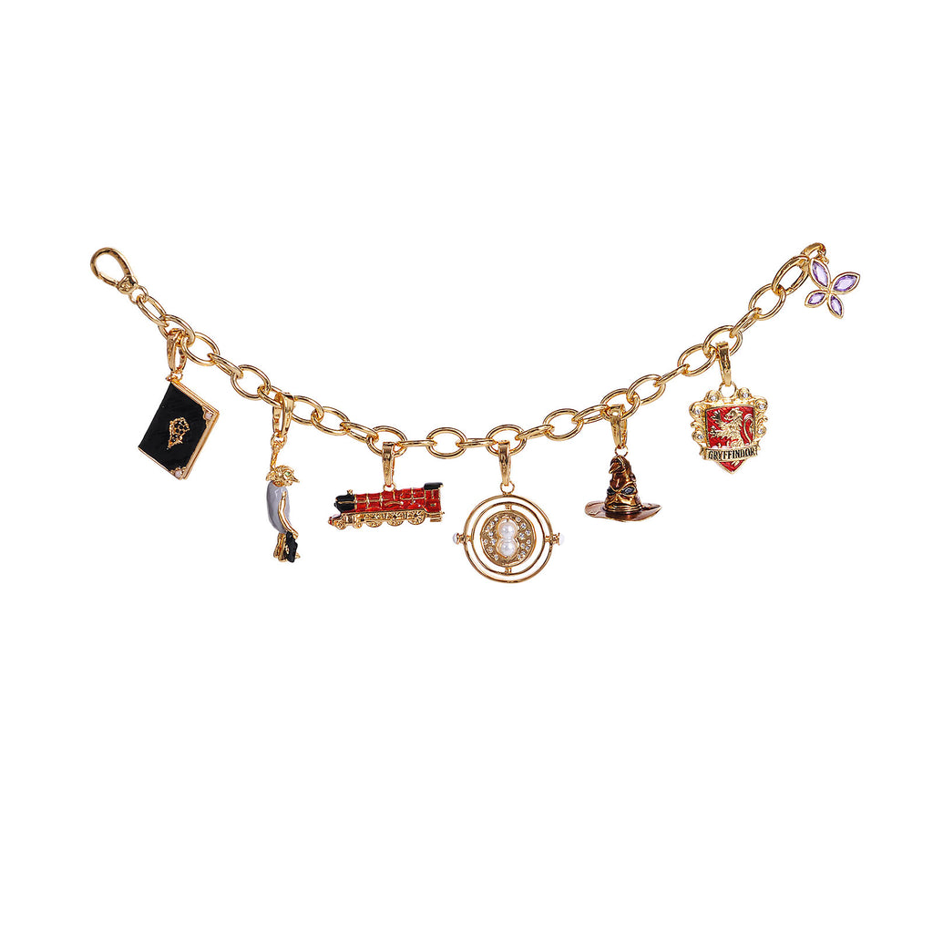 Image produit Harry Potter - Bracelet à breloques Lumos Gryffondor