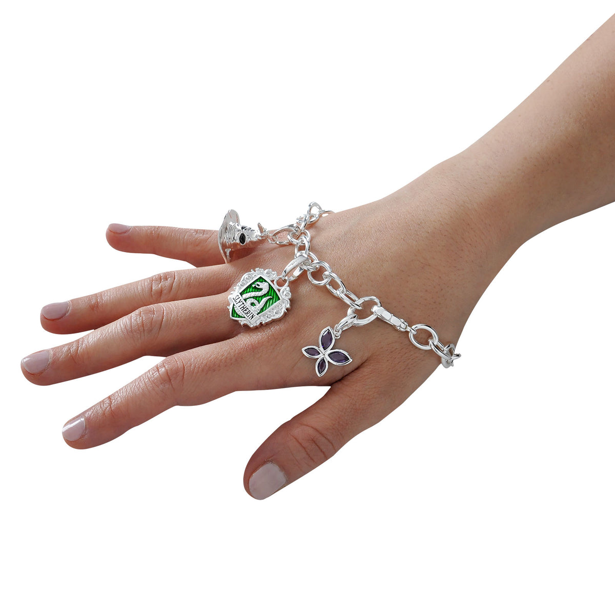Image produit Harry Potter - Bracelet Charm Lumos Slytherin