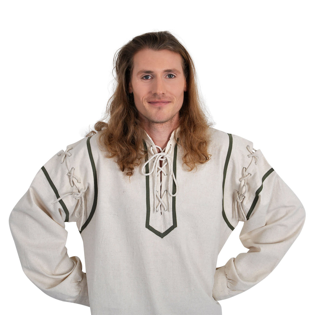 Image produit Chemise médiévale écuyer naturel