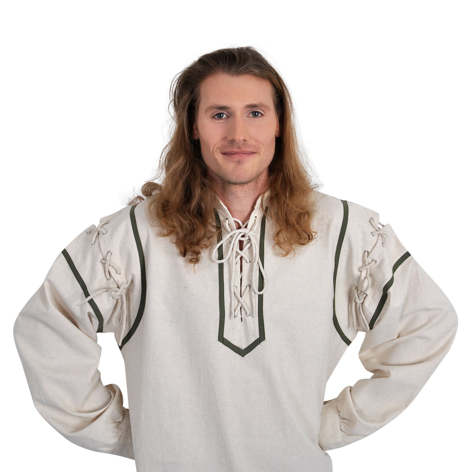 Image produit Chemise médiévale écuyer naturel