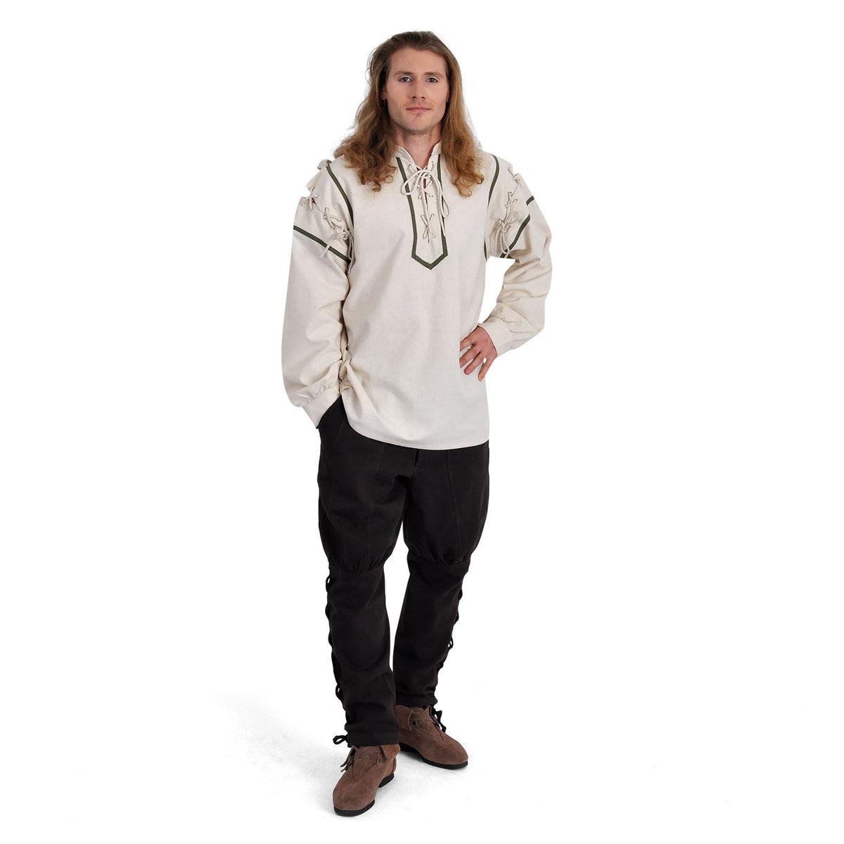 Image produit Chemise médiévale écuyer naturel