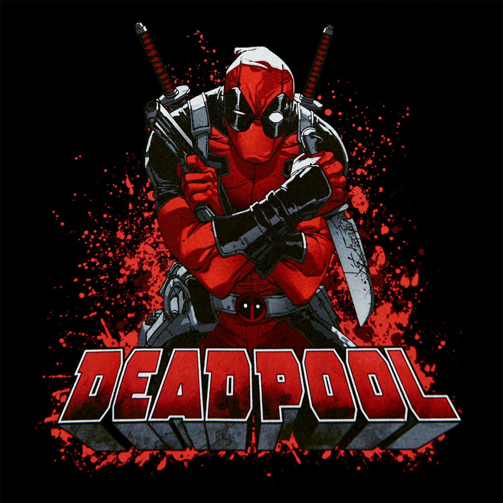 Image produit Deadpool - T-shirt Great Ass noir