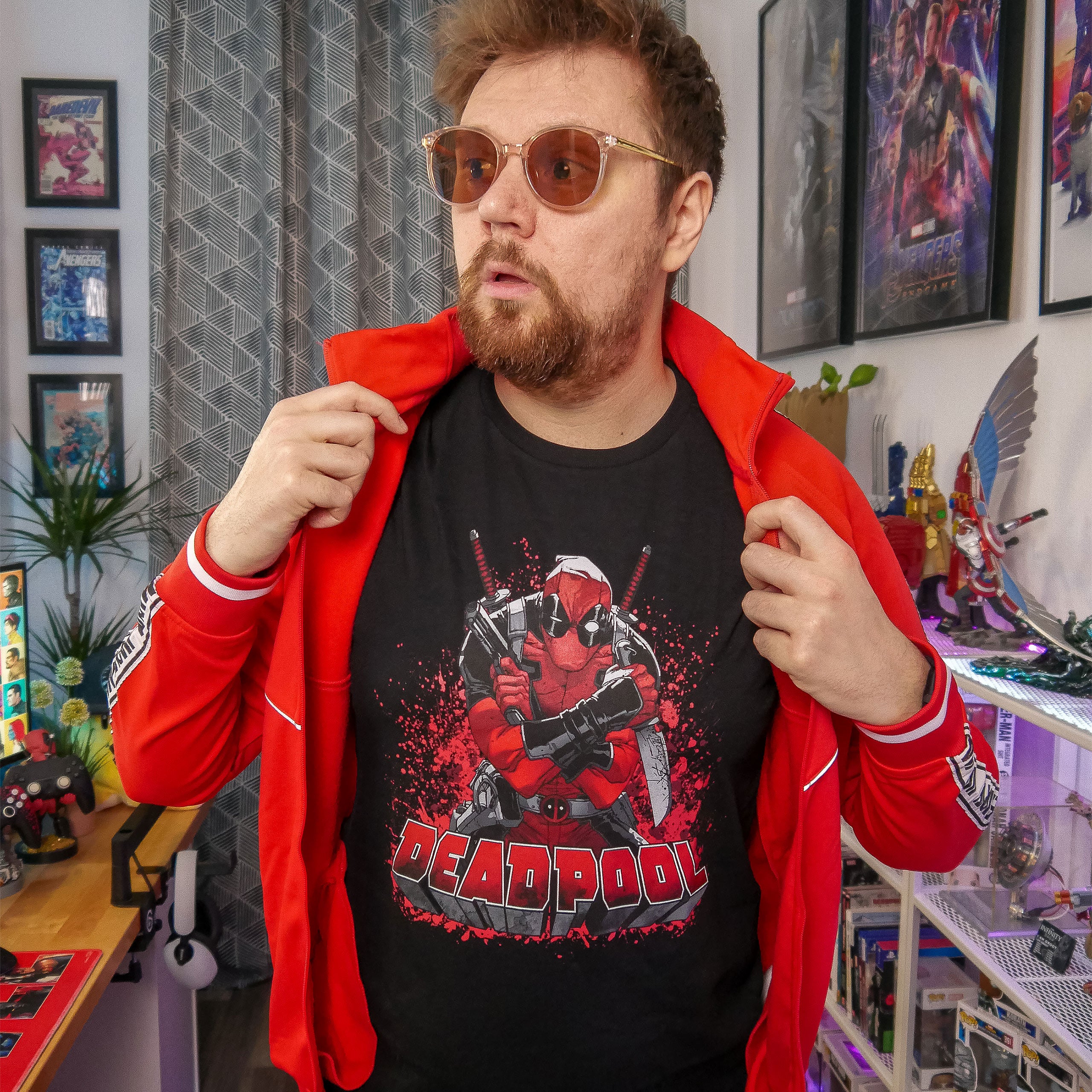 Image produit Deadpool - T-shirt Great Ass noir