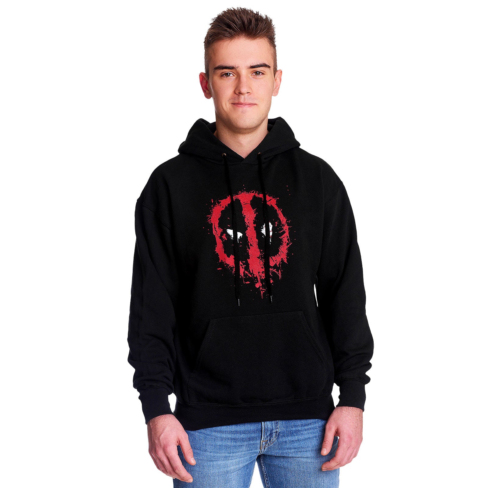 Image produit Deadpool - Sweat à capuche logo noir