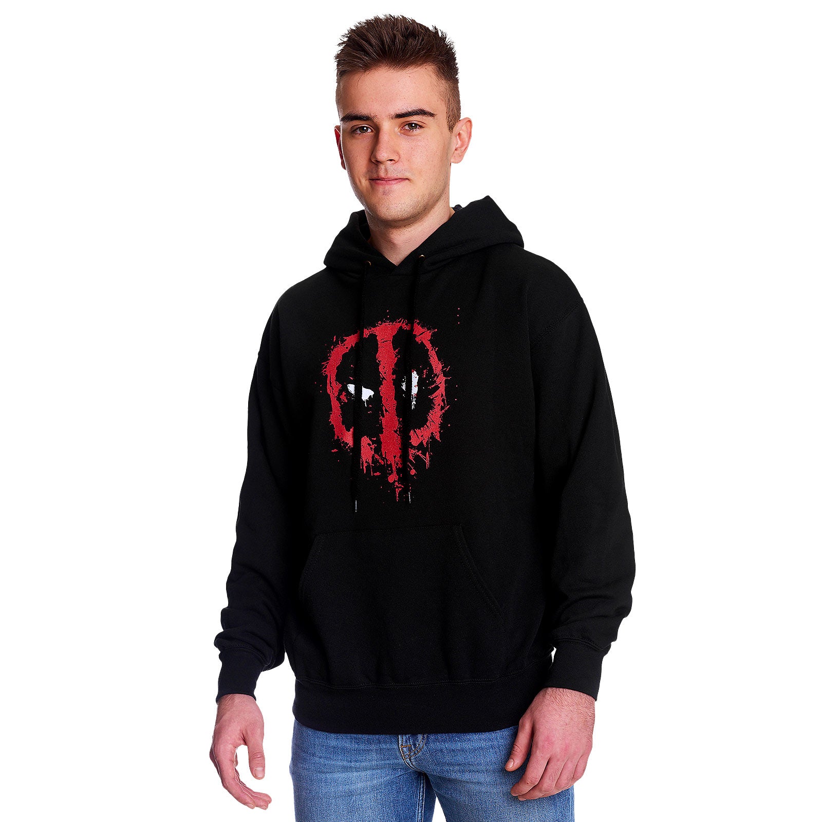 Image produit Deadpool - Sweat à capuche logo noir