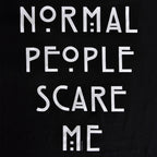Image produit American Horror Story - T-shirt Normal People Scare Me