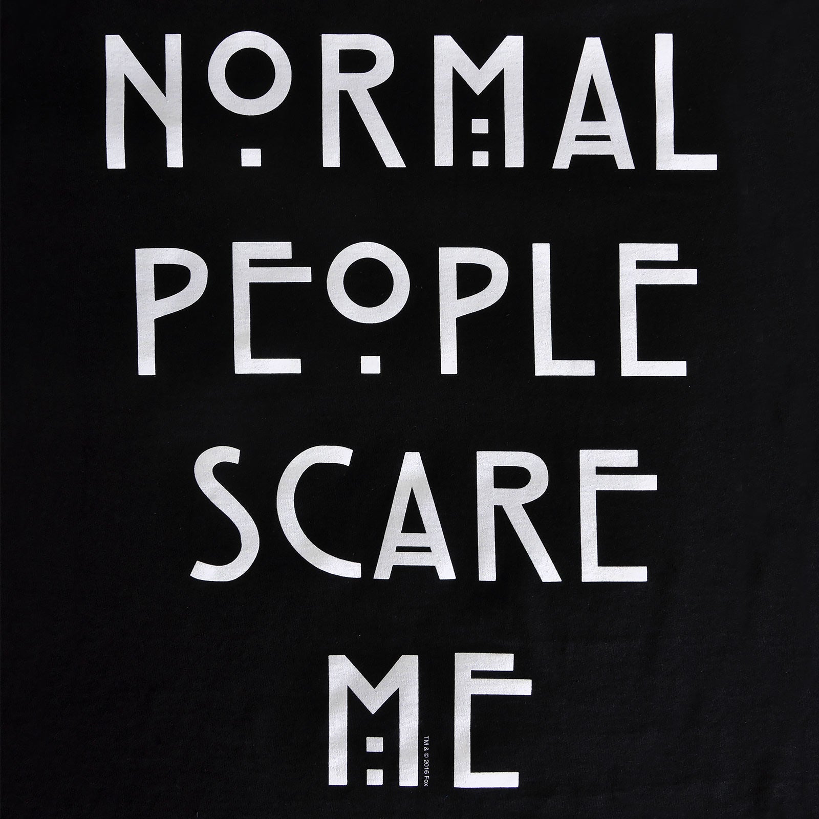 Image produit American Horror Story - T-shirt Normal People Scare Me