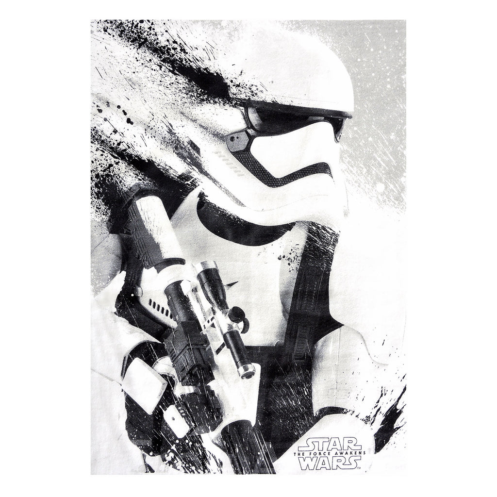 Image produit Star Wars - T-shirt fille Stormtrooper Splatter blanc