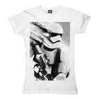 Image produit Star Wars - T-shirt fille Stormtrooper Splatter blanc