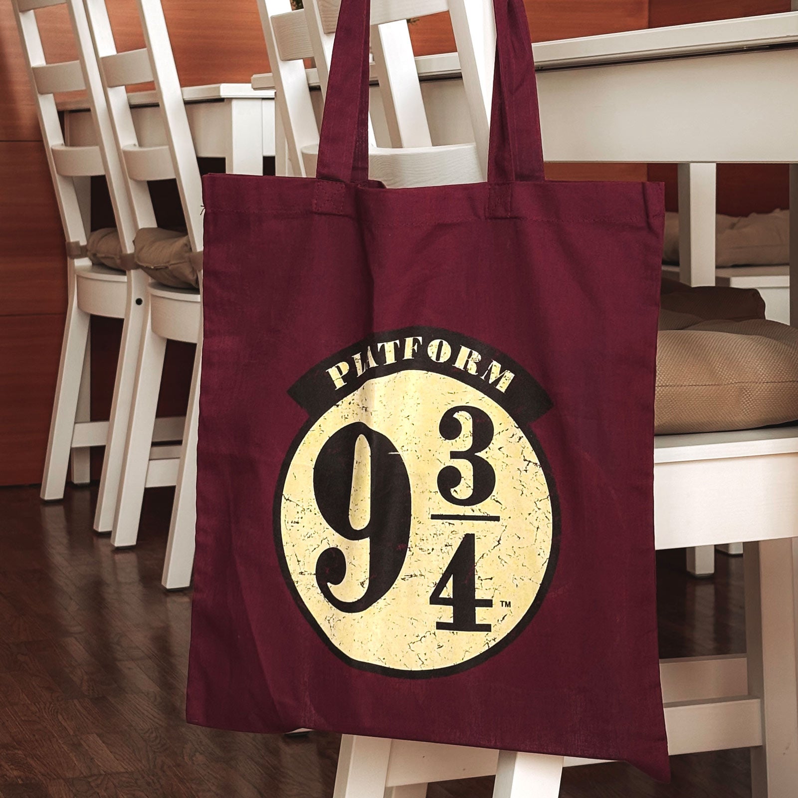Image produit Harry Potter - 9 3/4 sac de jute rouge