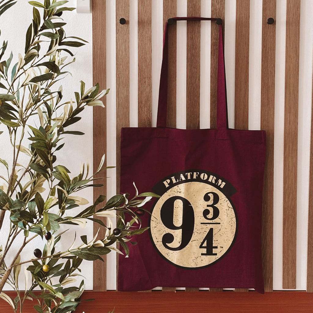 Image produit Harry Potter - 9 3/4 sac de jute rouge