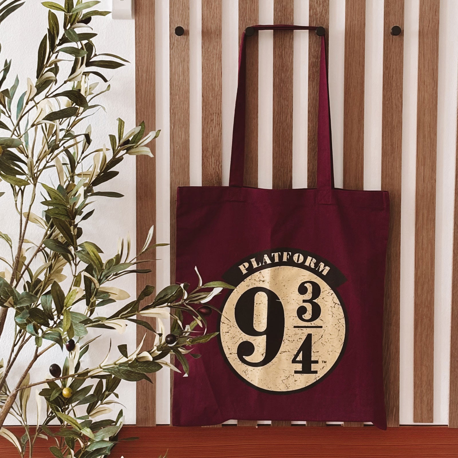 Image produit Harry Potter - 9 3/4 sac de jute rouge