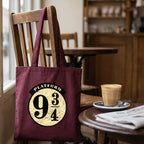 Image produit Harry Potter - 9 3/4 sac de jute rouge