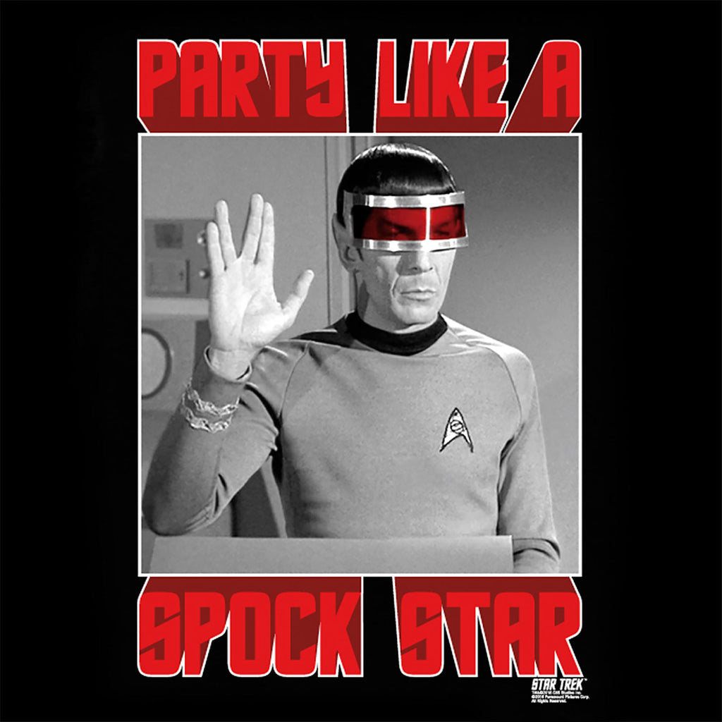 Image produit Star Trek - T-shirt étoile Spock noir