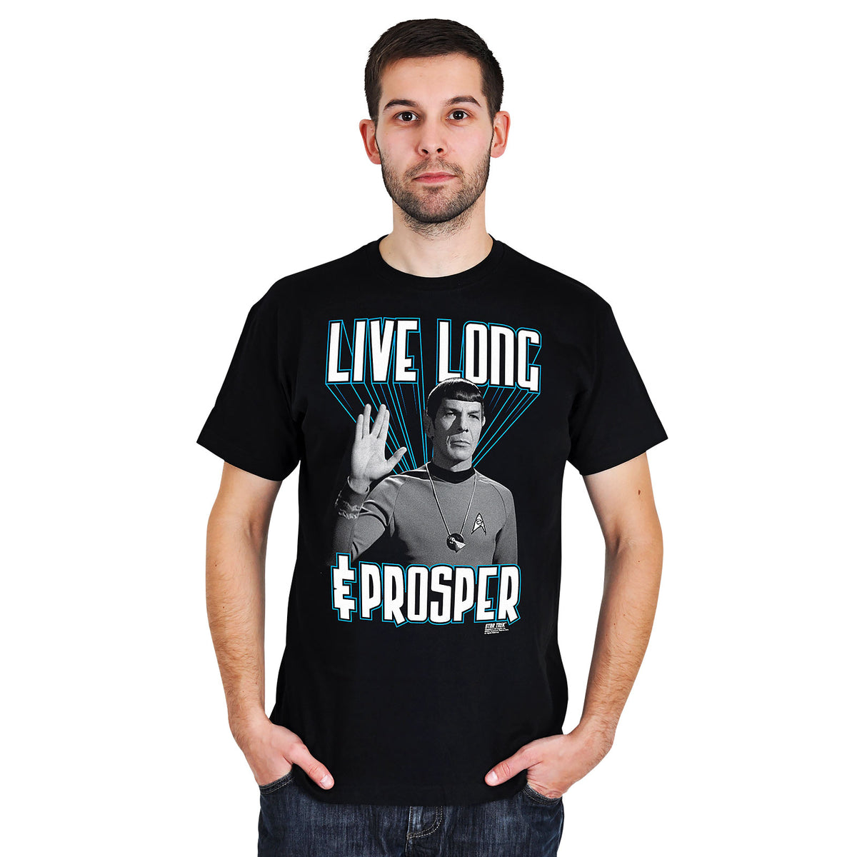 Image produit Star Trek - Live Long And Prosper T-shirt Spock noir