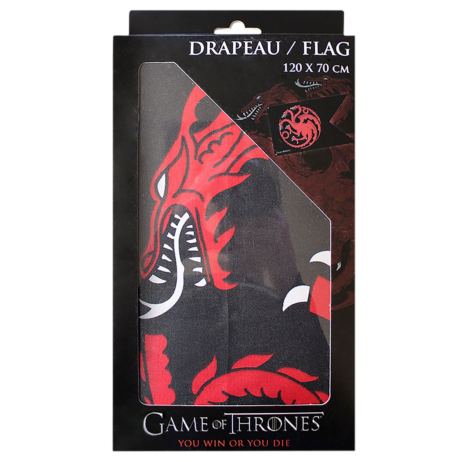 Image produit Game of Thrones - Drapeau de la Maison Targaryen