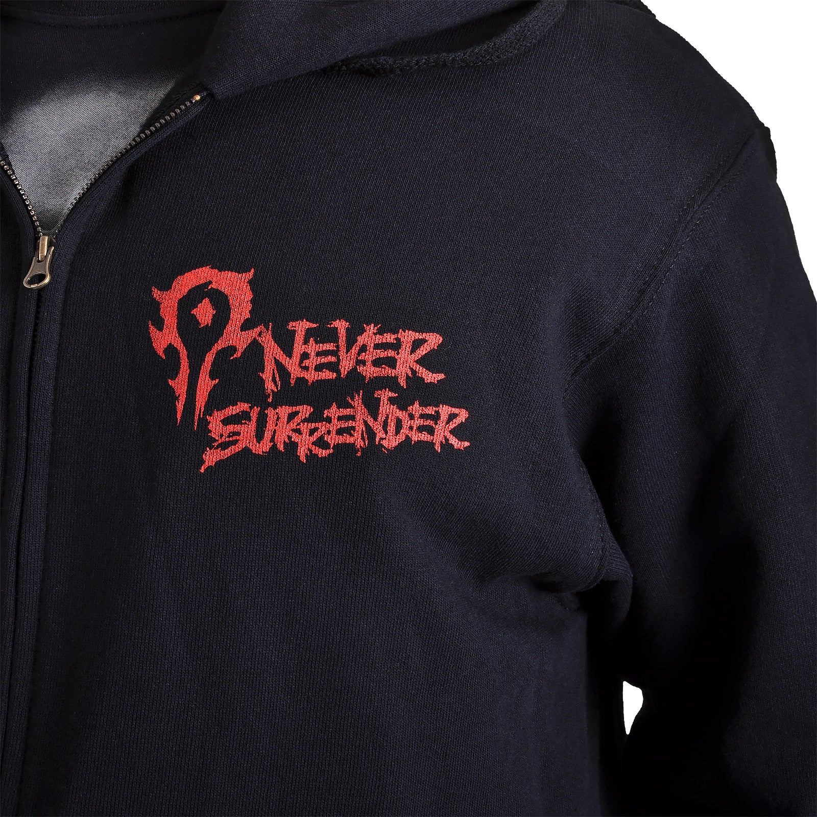 Image produit Warcraft - Sweat à capuche noir avec logo de la Horde