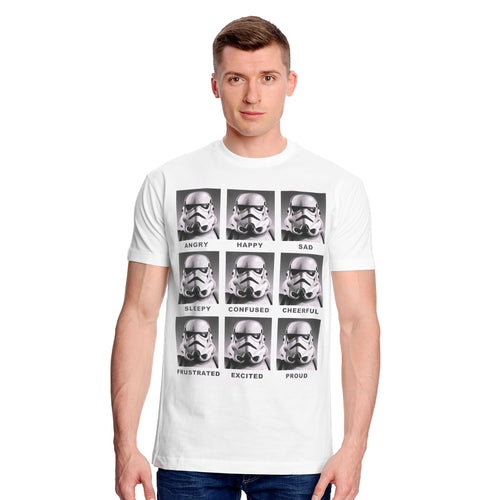 Image produit Star Wars - T-shirt Multiface Stormtrooper blanc