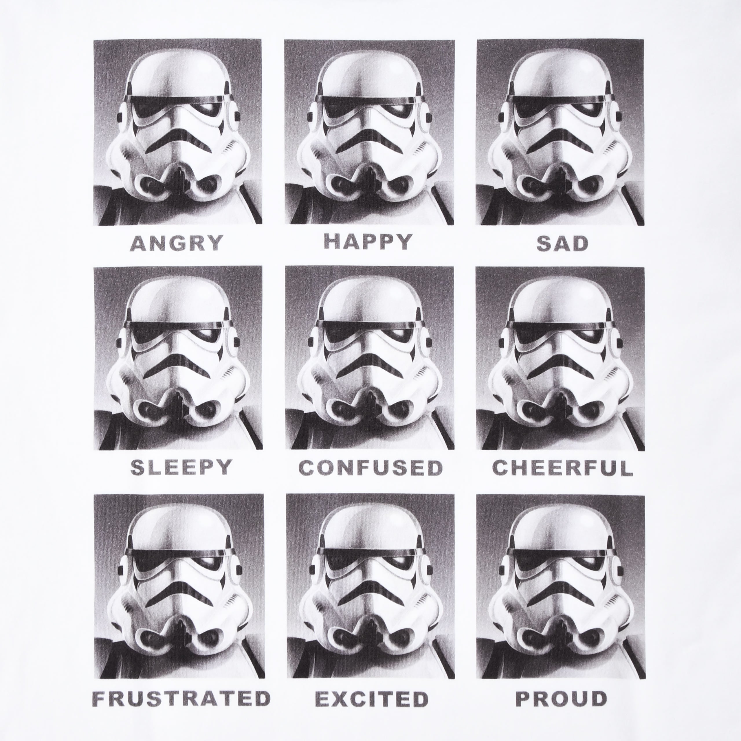 Image produit Star Wars - T-shirt Multiface Stormtrooper blanc